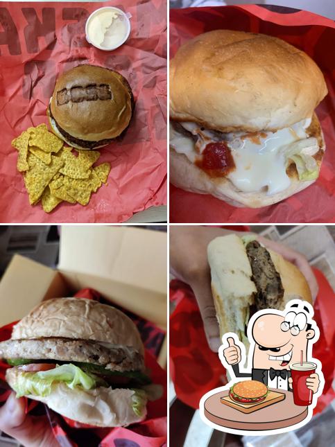 Hamburger at BOSS Burger