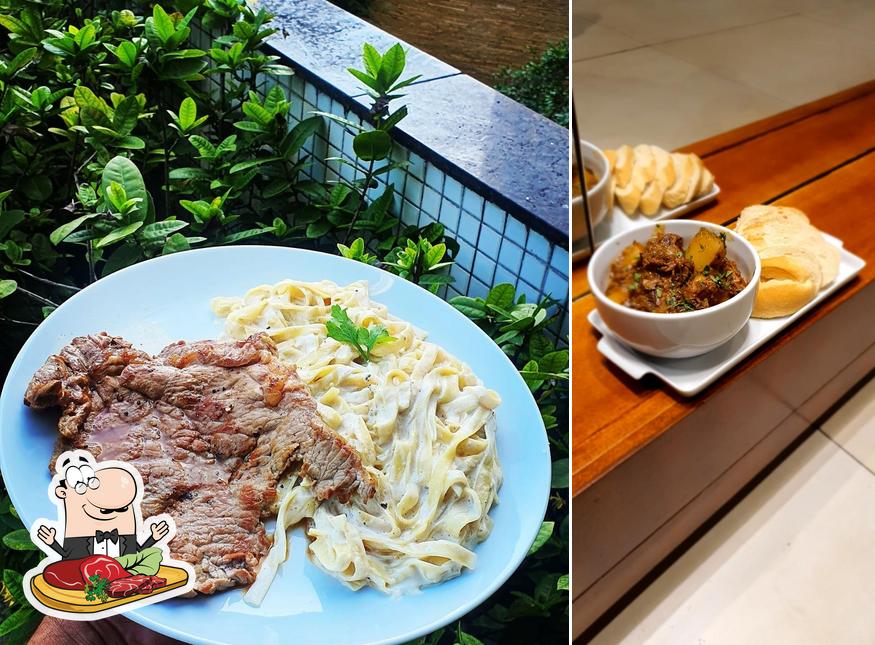 Restaurante Mediterrâneo oferece refeições de carne