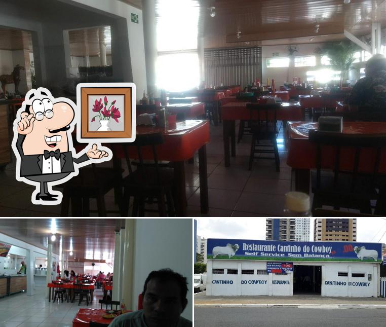 O Cantinho do Cowboy se destaca pelo interior e exterior
