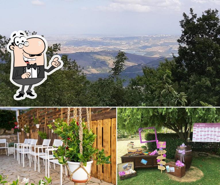 Curiosa tra gli esterni di Parco delle Stelle