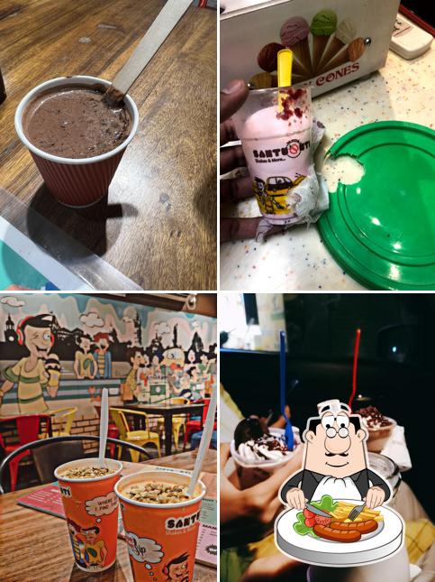 Chocolate mousse at Santushti Shakes & More