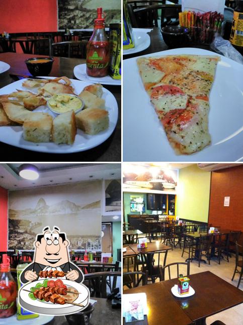 A foto da comida e interior no Talento do Trigo l Botafogo l Pizzaria l Galeteria l Zona Sul l Delivery l Rodízio