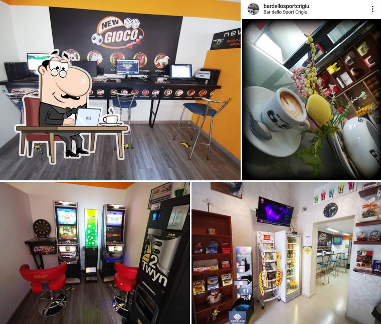 Gli interni di Bar Dello Sport (punto scommesse e servizi)