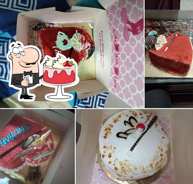 Red velvet cake at Sunny Bakery