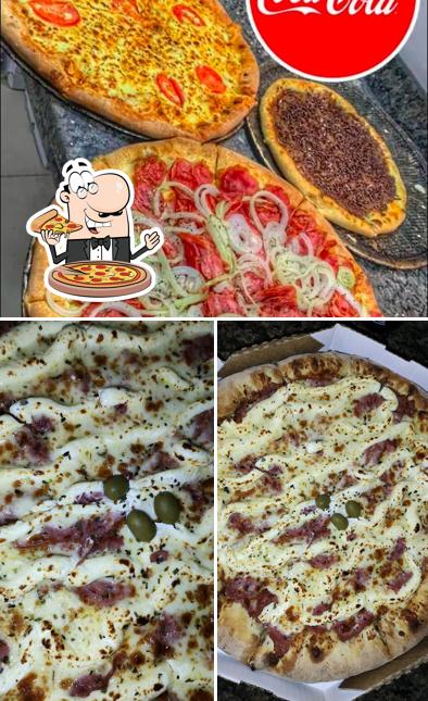 Experimente diferentes variedades de pizza