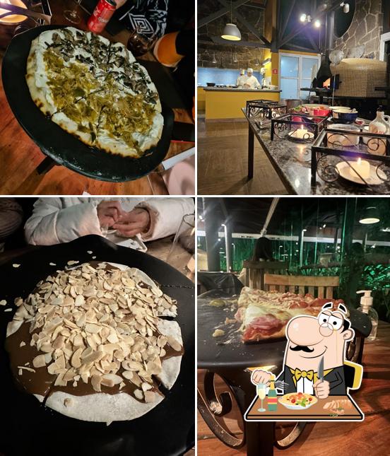 Platos en Arte da Pizza - Grande Hotel Campos do Jordão