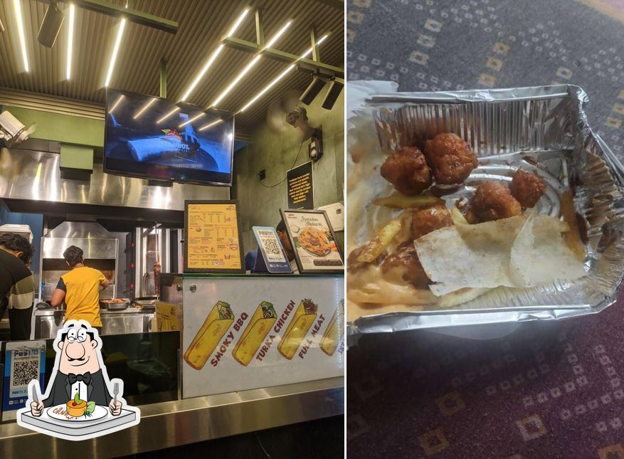 Food at Istanbul Rolls and Grills