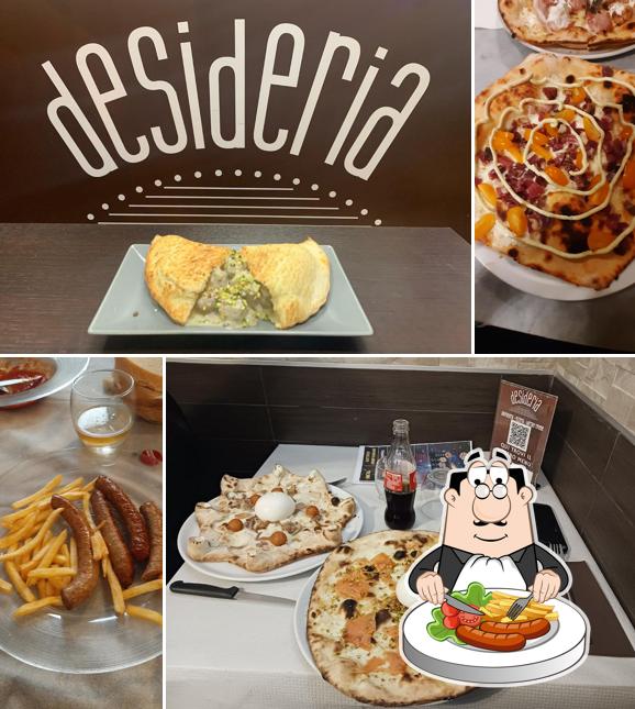 Platti al Pizzeria Desideria