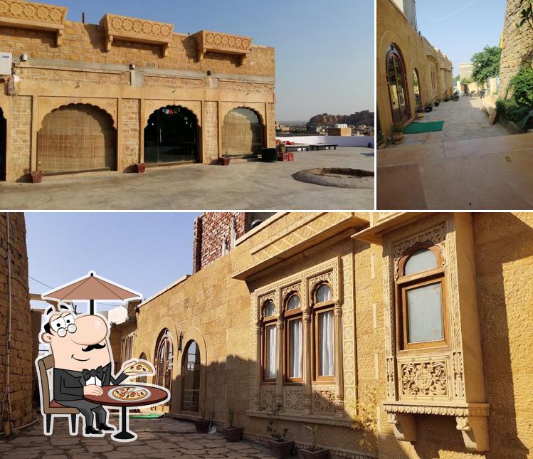 Check out how Café The Kaku Jaisalmer looks outside