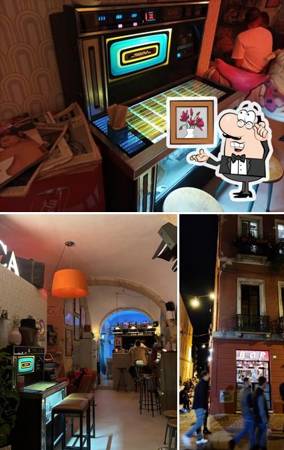 Installez-vous à l'une des tables de BAR - Ricicla, Riduci, Riusa