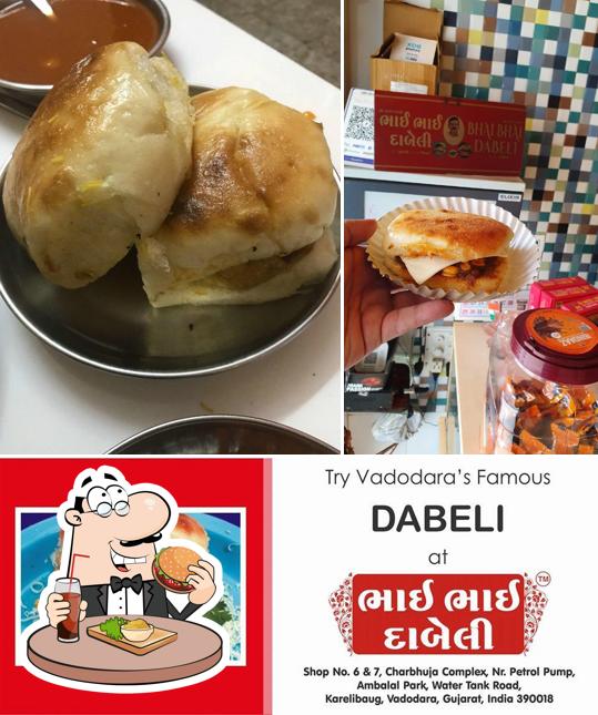Order a burger at Bhai Bhai Dabeli Karelibaug