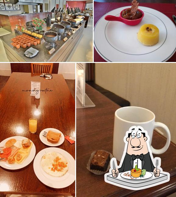 A foto da comida e bebida no Restaurante Café Deville