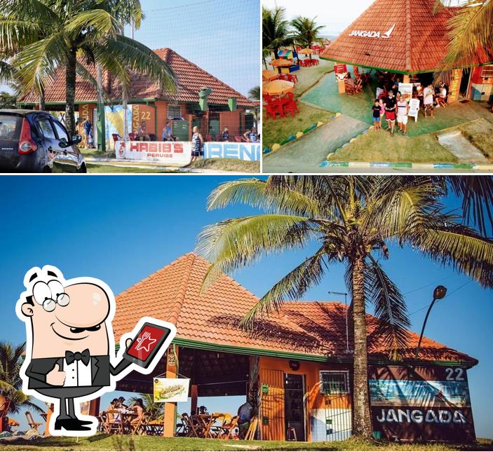 Você pode espairecer no exterior Quiosque Jangada 22 ️‍