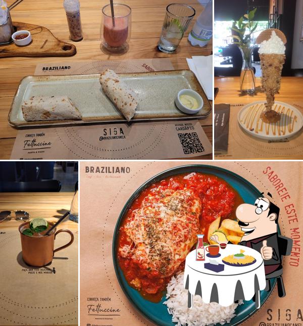 Prato de queijo em Braziliano Café • Bar • Restaurante