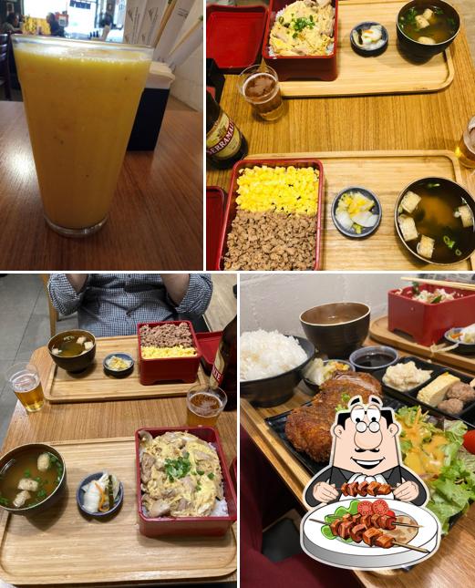 Comida em Katsuya Tokyo Milanesa