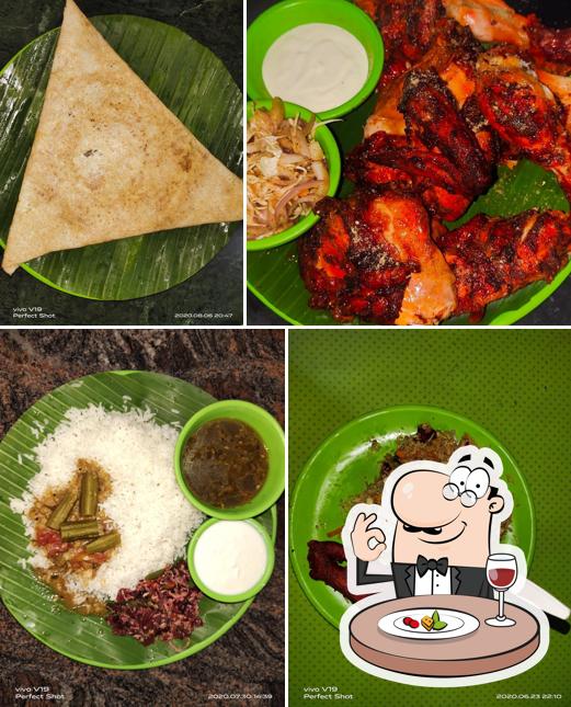 Meals at Vilva's Family Restaurant A/c