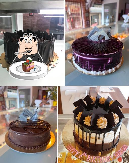 Chocolate cake at 7th Heaven cake -A slice of Happiness