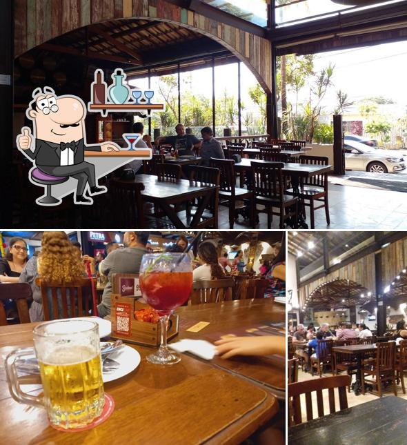 O interior do Xico da Carne