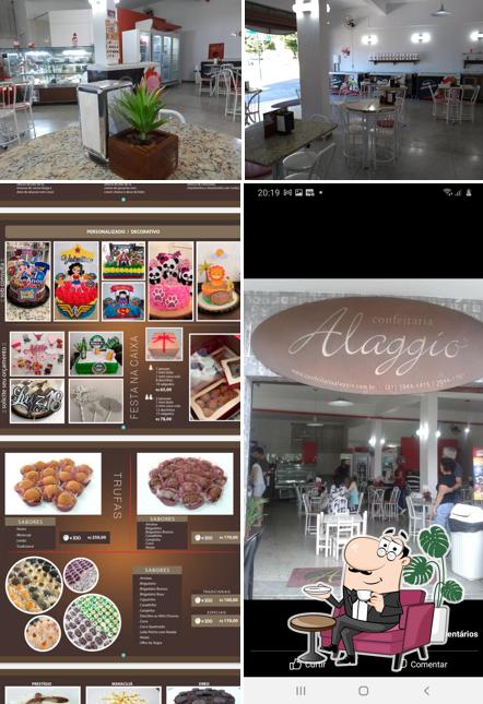 O interior do Alaggio