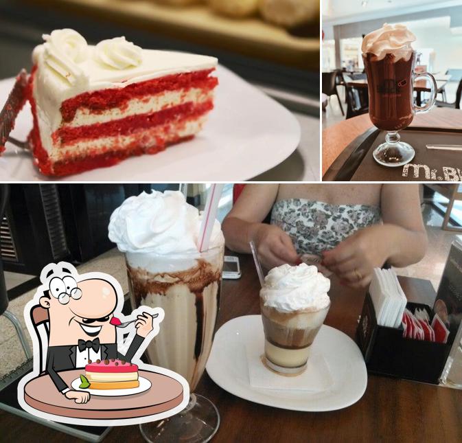 Desfrute de uma das sobremesas