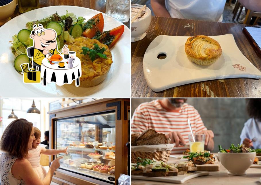 Comida em Le Pain Quotidien