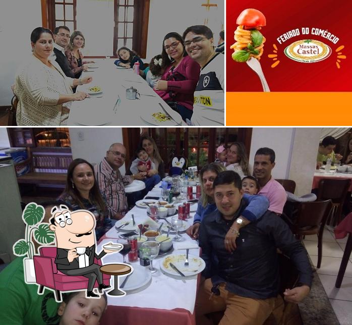 O interior do Massas Castel