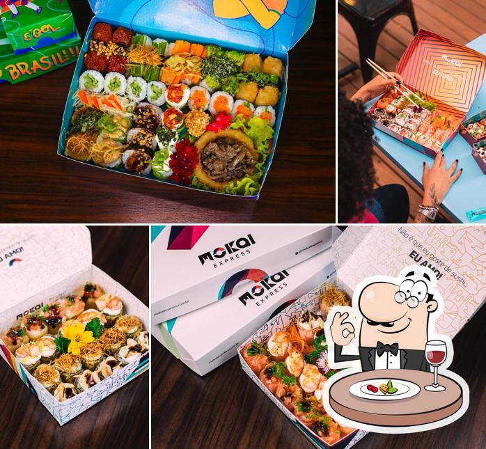 Platos en Mokai Express - Pelotas Sushi Delivery Experience