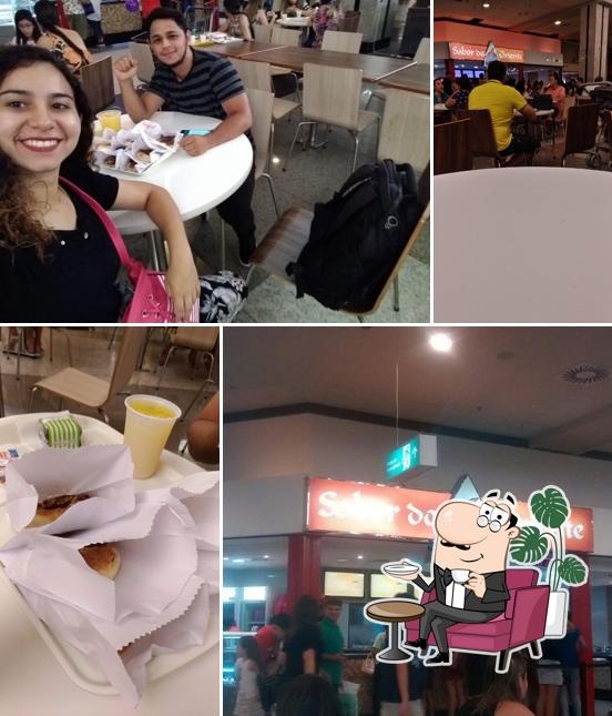 O interior do Sabor Do Oriente