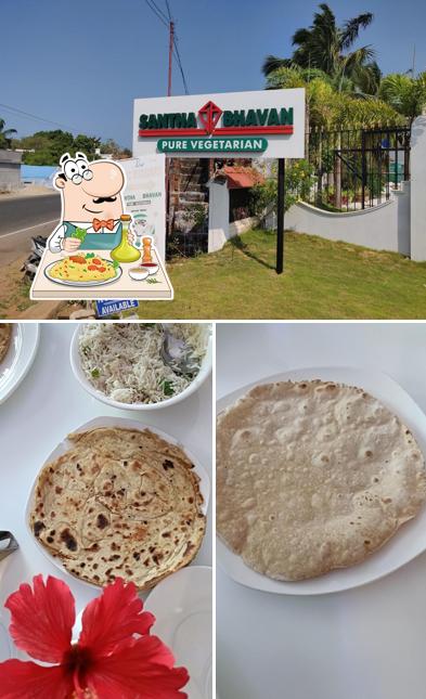 Meals at Santha Bhavan Pure Veg Restaurant