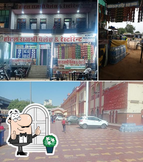 The exterior of Vinayak Dhaba