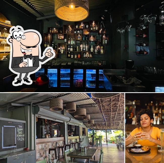 Take a seat at one of the tables at BENO