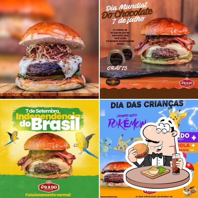 Hambúrguer em PRADO HAMBURGUERIA