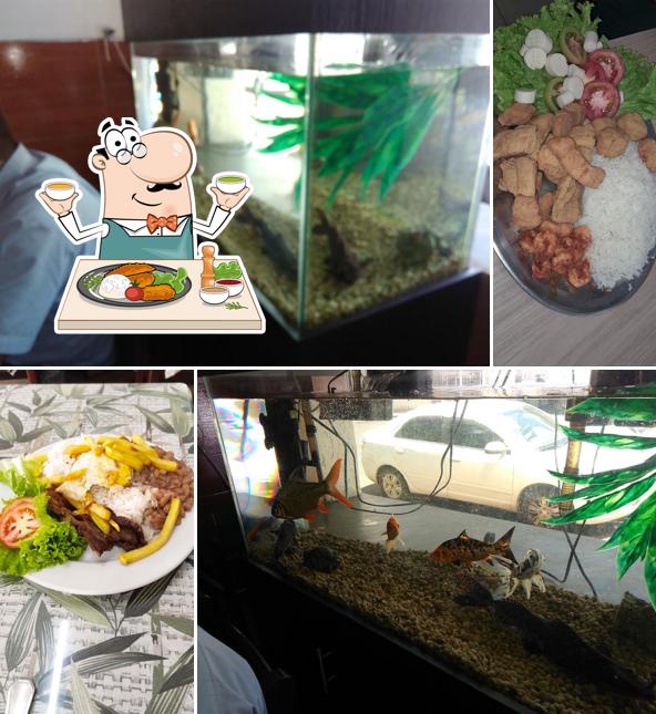 Batatas fritas em Restaurante Kabana Peixes e Carnes