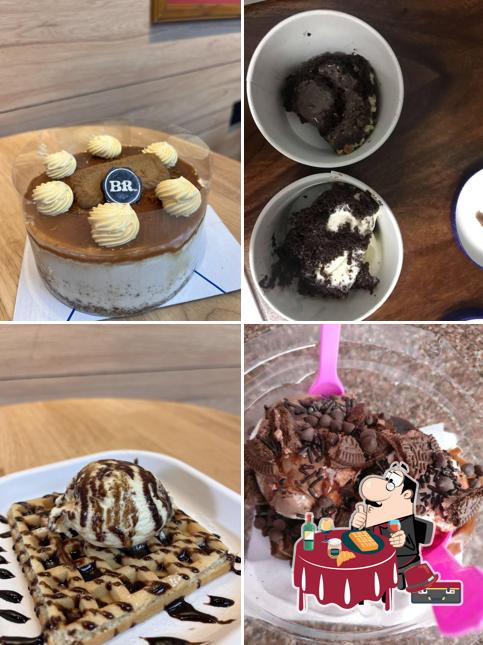 Waffles at Baskin Robbins