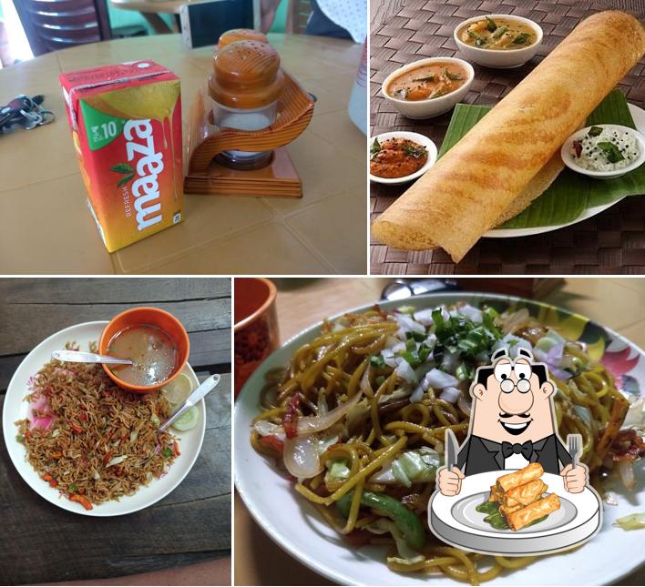 Spring rolls at Neha Restaurant