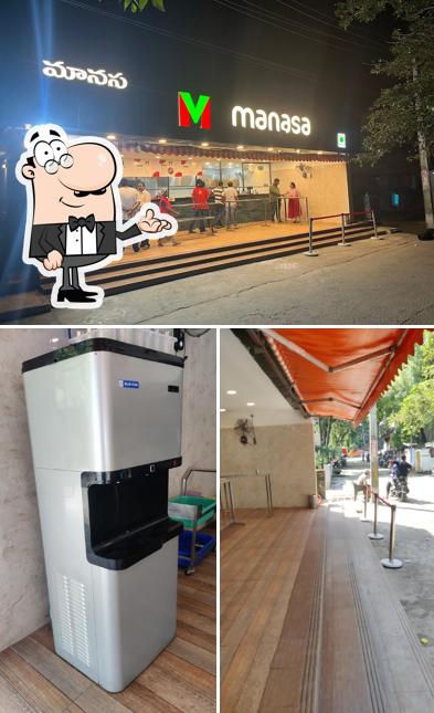 The interior of Hotel manasa