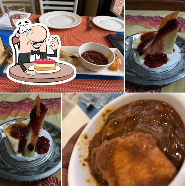 Cheesecake at Zest Café & Kitchen - Holiday Inn