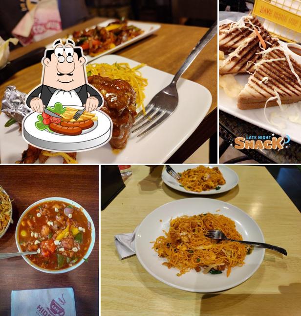 Food at Cafe Hideout