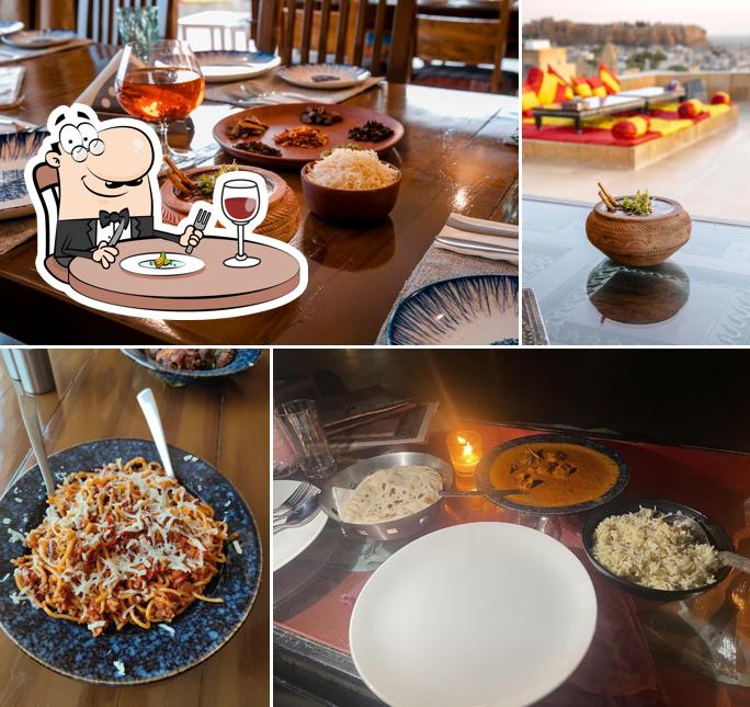 Food at Café The Kaku Jaisalmer