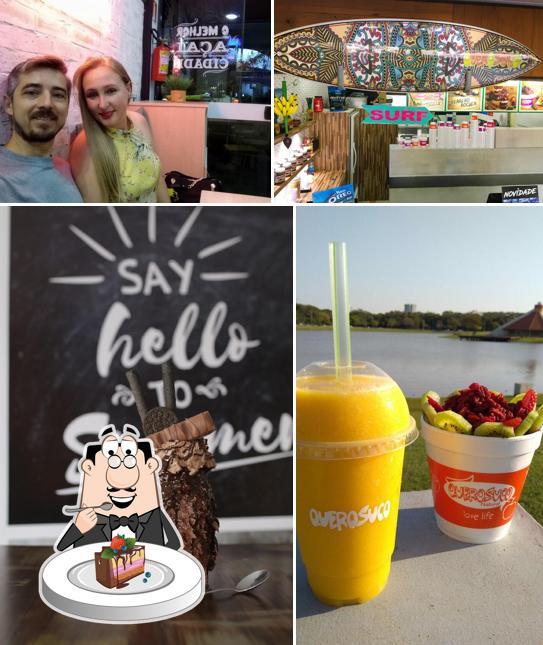 Bolo de chocolate em Quero Suco