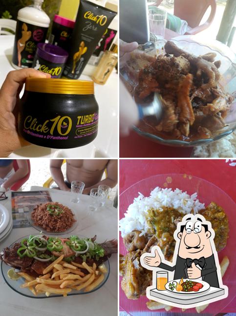 Comida em Barraca da Bilica