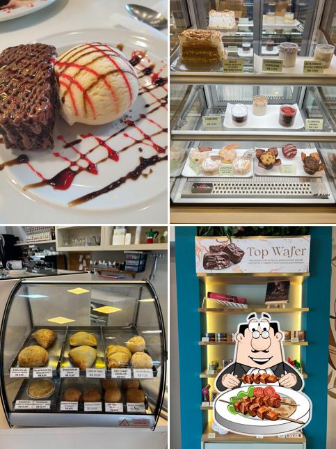 Platos en Vidolce Cafe e Chocolates