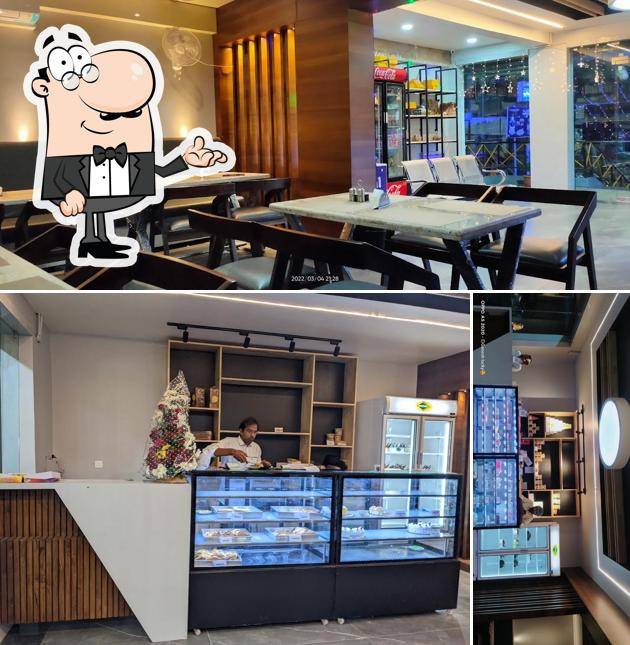 The interior of Mr. CRAM Bakery and Restaurant