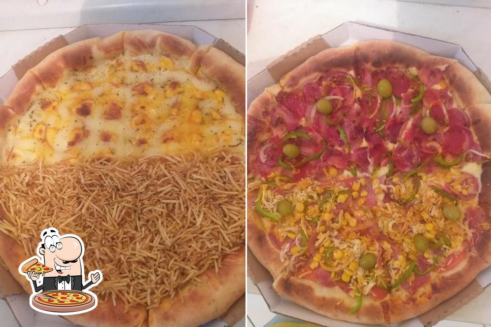 Escolha diversos estilos de pizza