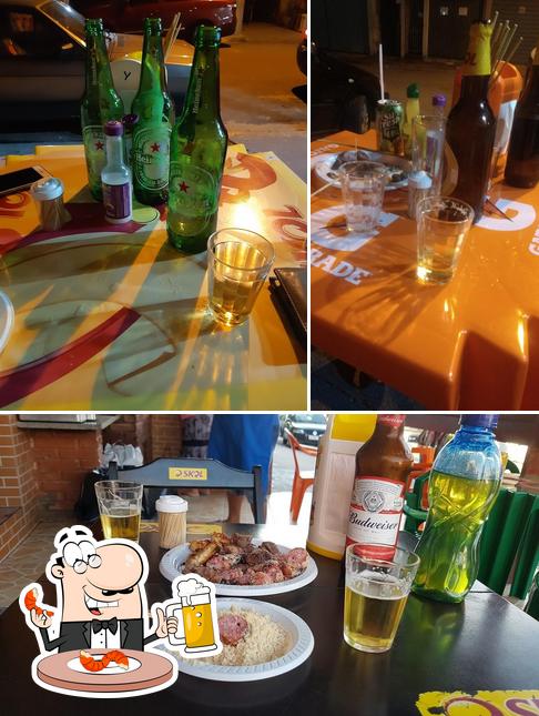 Você pode tomar um copo de cerveja leve ou escura