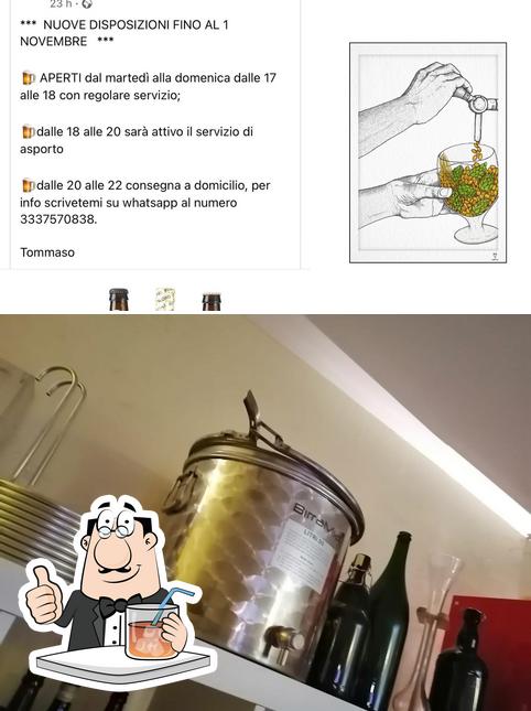 Prova un drink dal menu