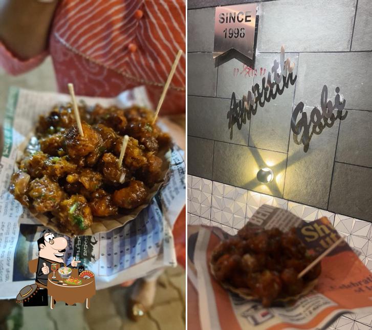 Food at Amruth Gobi Center (Udayaravi Road)