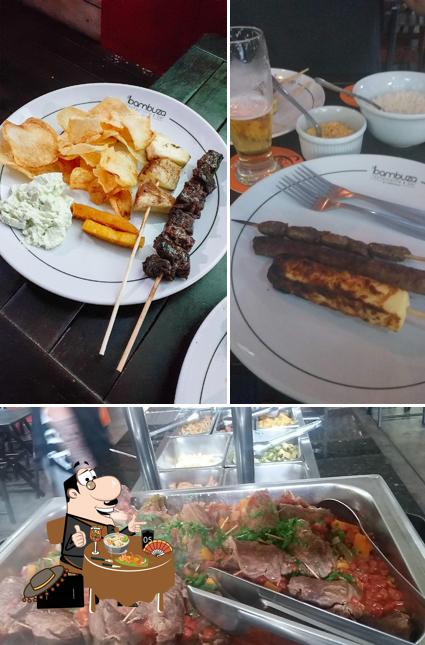 Comida em Bambuza Restaurante e Bar