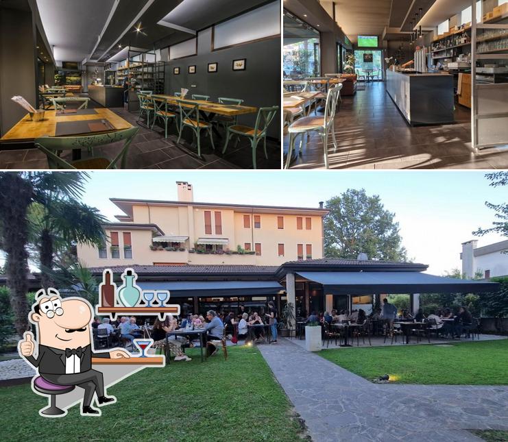 Gli interni di Olsi Pizza e Cucina