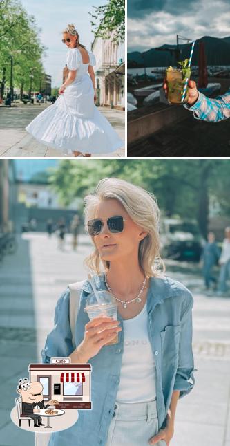 Guarda gli esterni di Porto Bello! Ristorantino alla Foce di Lugano!